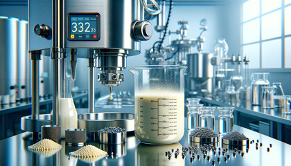 The Science of Emulsification: Perfectly Blended Food Products in a Modern Laboratory