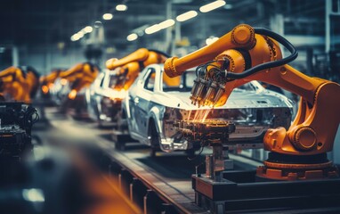 Automation in the automotive industry. Generative AI.