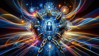 Secure Network: Vibrant Chains and Psychic Waves