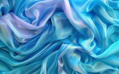 Fototapeta premium blue silk background