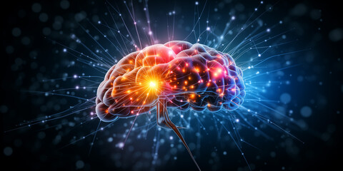 Obraz premium Unraveling the Enigma: Exploring Neuroscience and Cognitive Studies in Deciphering the Human Brain