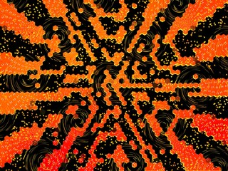 Orange abstract background pattern