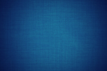 Dark blue linen fabric cloth texture background, seamless pattern of natural textile. - obrazy, fototapety, plakaty
