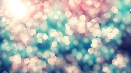 Obraz premium Striking Chrome Futuristic Bokeh Banner Concept 