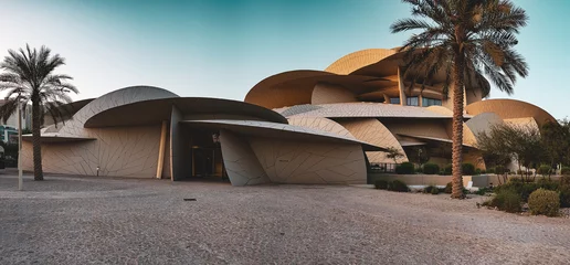 Fotobehang National Museum of Qatar © Zelica