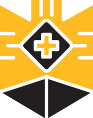 Obraz premium Shield Emblem Icon