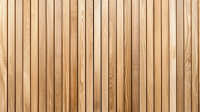 Seamless light oak wood panels, perfect for clean design backgrounds AI Generative.