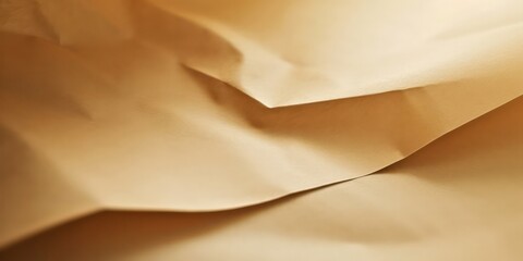 Obraz premium Soft gold and beige Kraft Paper texture background with light, subtle hues, tranquil and calming aesthetic