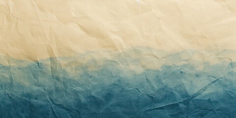 Soft blue and beige Kraft Paper texture background with light, subtle hues, tranquil and calming aesthetic