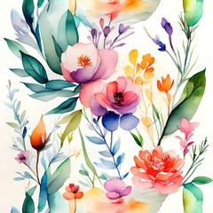 background with tulips