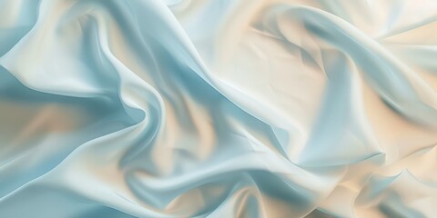 Fototapeta premium Soft blue and beige Kraft Paper texture background with light, subtle hues, tranquil and calming aesthetic