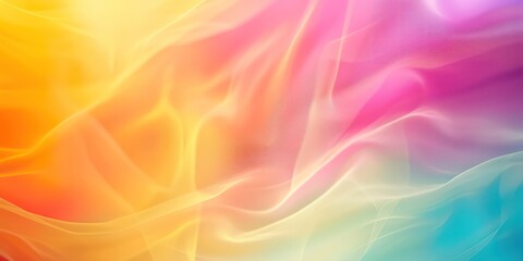Obraz premium Soft color blurred gradient background, bright and vibrant hues melding seamlessly.