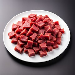 fresh raw meat