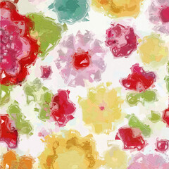 Oil paintings and various flowers, animals, chrysanthemums, and birds are beautiful