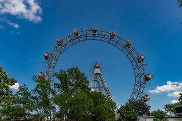Österreich, Wien, Riesenrad im Prater