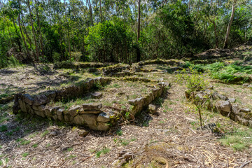 Cividade de Ancora. It is an archaeological site of the Castro culture in northern Portugal.