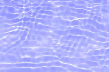 Water surface. Purple water waves on the surface ripples blurred. Transparent purple colored clear calm water surface texture with splash and bubbles. Water waves with shining patterns.