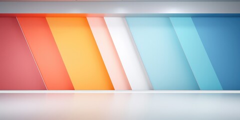 Wall pastel colorful minimalist backdrop featuring dynamic diagonal gradient lines modern aesthetics with captivating simplicity wave and line.