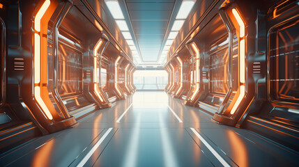 3D rendered illustration visualization of a futuristic concept.