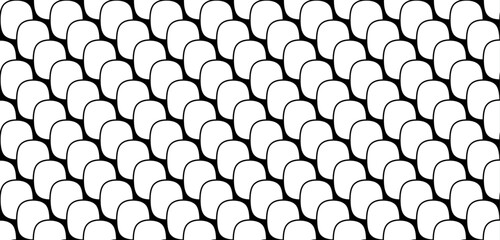 Seamless geometric texture. Contemporary abstract black and white texture adorned with creative diagonal shapes.