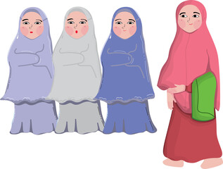 Muslim late to taraweeh prayer