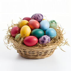 Fototapeta na wymiar Colorful Easter