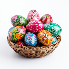 Fototapeta na wymiar Colorful Easter