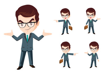 business man character 12