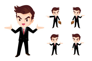 business man character 06