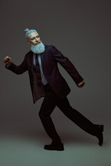 stylish mature man