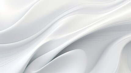 Beautiful luxury 3D modern abstract neon white light background composed of waves with light digital effect.