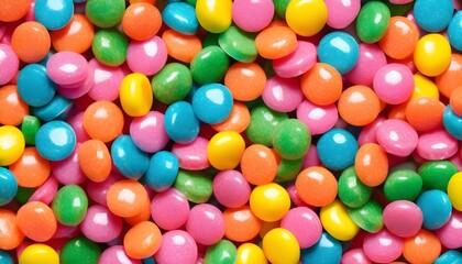 Fototapeta na wymiar Colorful sucker hard sugar candies 