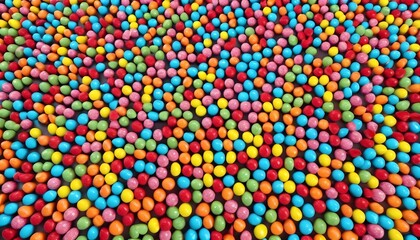 Fototapeta na wymiar Large amount of colorfu sucker hard sugar candies macro close-up