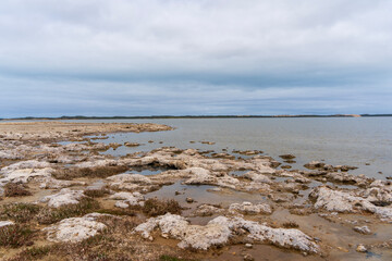 Saltwater lagoon in Coorong National Park, South Australia