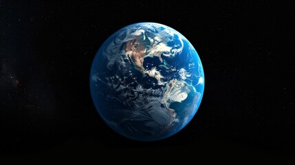 Planet Earth in Space