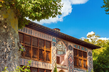 Palace of Shaki Khans in Shaki city Azerbaijan. Built in18th century