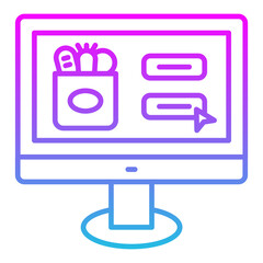 Online Shopping Icon