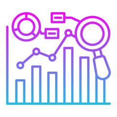 Predictive chart Icon