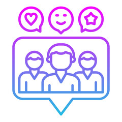 Social engagement Icon