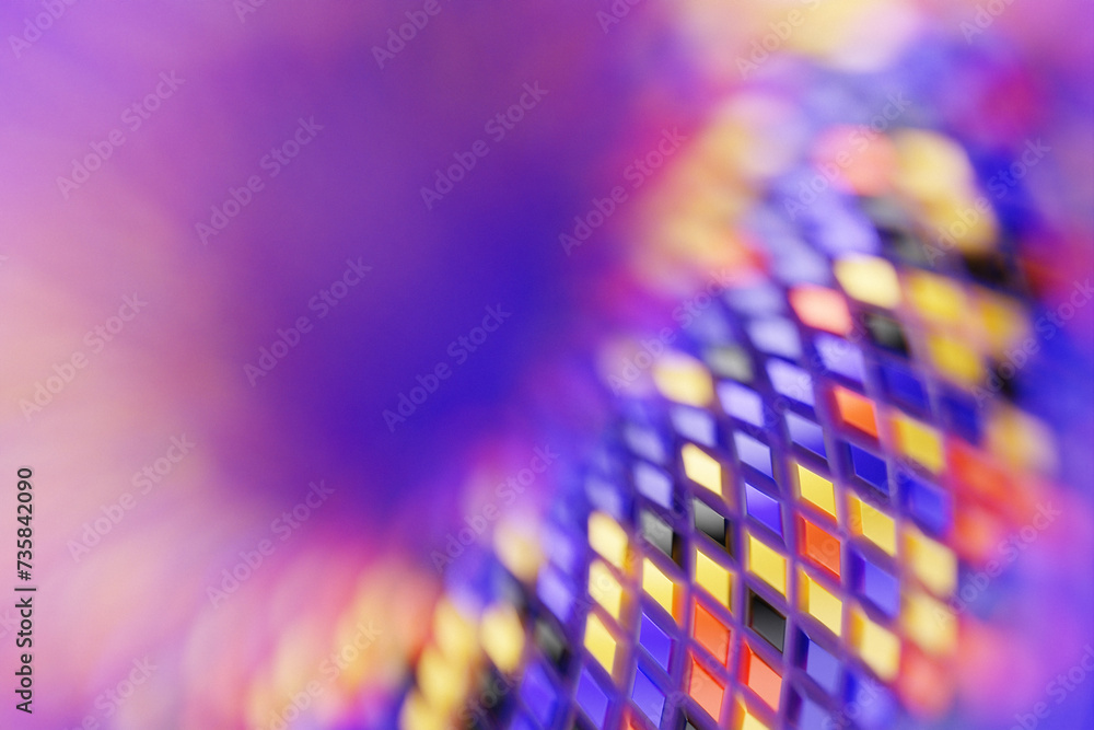 Poster 3d rendering. colorful geometric pattern. minimalistic pattern of simple shapes. bright creative sym