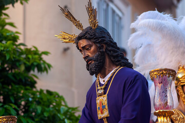 Paso de Misterio de la hermandad de Jesús cautivo de San Pablo, semana santa en Sevilla	