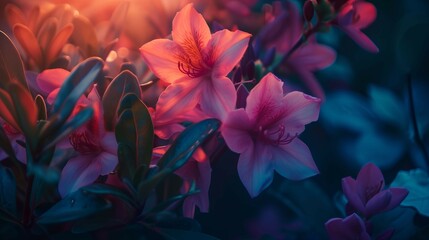 Fototapeta premium flowers in the sun