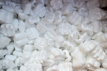 white styrofoam texture background image