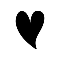 Heart icon vector. love illustration sign. romance symbol.