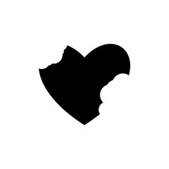 Heart icon vector. love illustration sign. romance symbol.