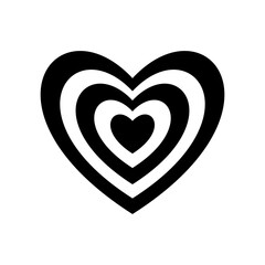 Heart icon vector. love illustration sign. romance symbol.