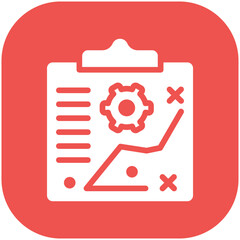 Strategy vector icon illustration of Project Management iconset.