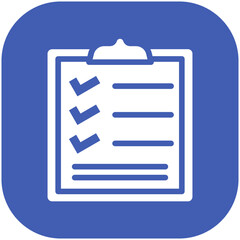 Checklist vector icon illustration of Shopping and Ecommerce iconset.