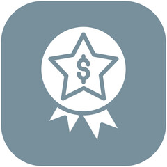 Award vector icon illustration of Shopping and Ecommerce iconset.