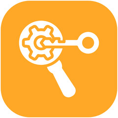 Keywords Optimization vector icon illustration of Online Marketing iconset.